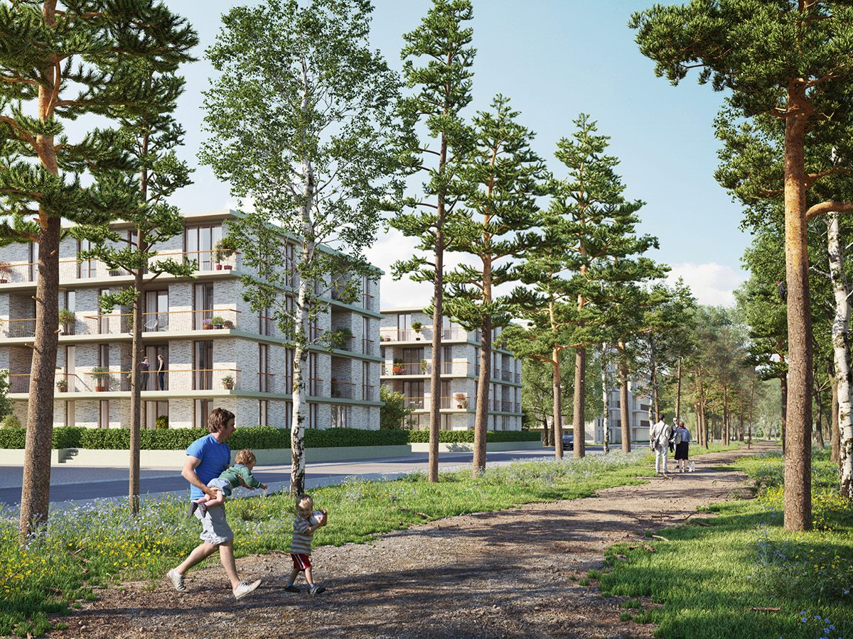 Das Wohnquartier Royal Pines in Berlin-Zehlendorf © ABG Real Estate Group