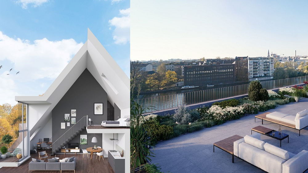 Die schönsten Penthouses und Dachgeschosse in Berlin